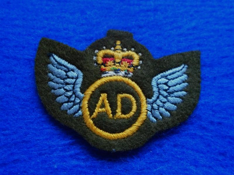 ROYAL LOGISTICS CORPS AIR DISPATCHER NO 2 DRESS EMBROIDERED/WOVEN QUALIFICATION WINGS