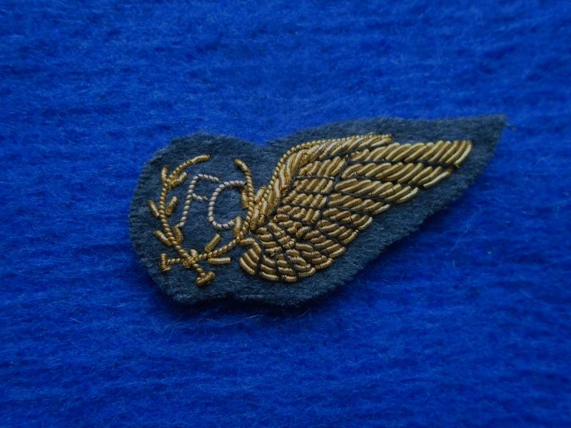 ROYAL AIR FORCE AIRCREW FLIGHT CONTROLLER BULLION MESS DRESS BREVET BRITISH MADE