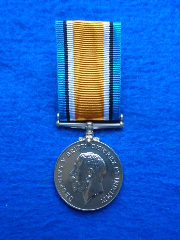 FULL SIZE WWI WAR MEDAL & RIBBON, HIGH QUALITY REPRODUCTION