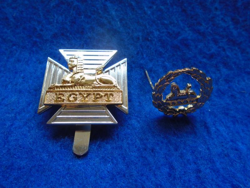 ROYAL GLOUCESTERSHIRE BERKSHIRE WILTSHIRE REGIMENT CAP & BACK BADGE. MINT. LBB