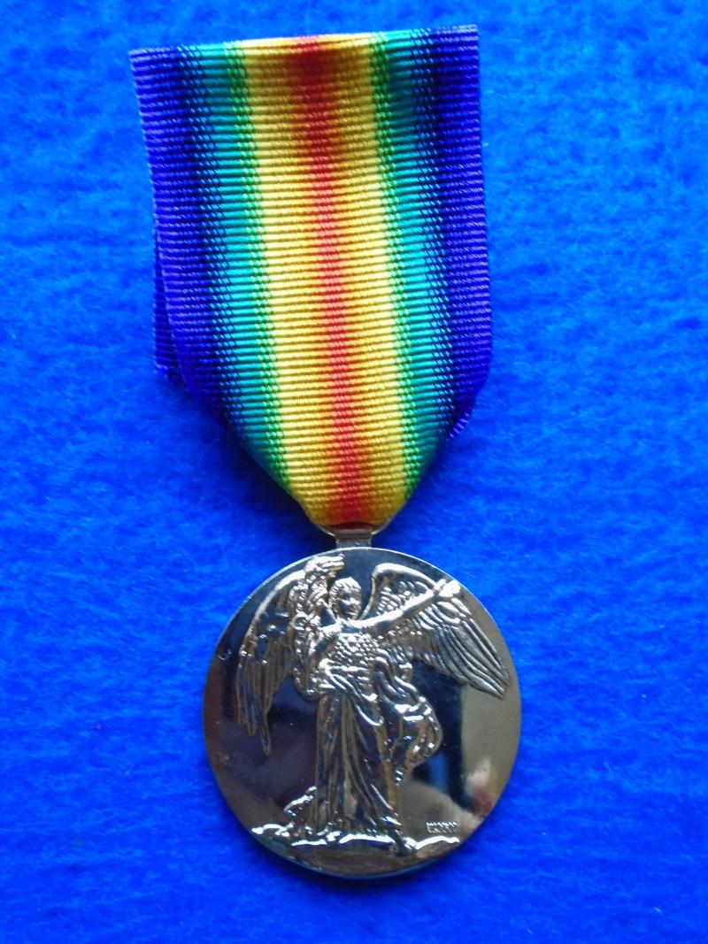 FULL SIZE WWI VICTORY MEDAL & RIBBON, HIGH QUALITY REPRODUCTION