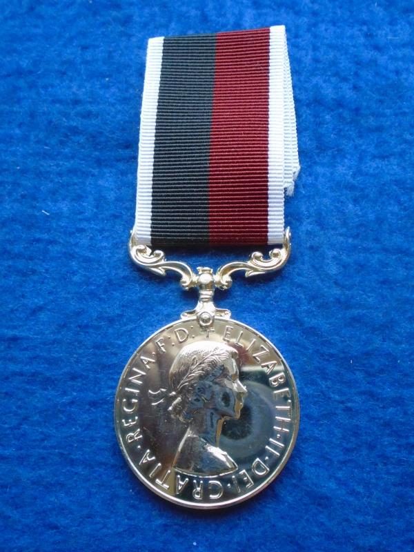 ROYAL AIR FORCE LONG SERVICE & GOOD CONDUCT MEDAL, RIBBON, COPY.