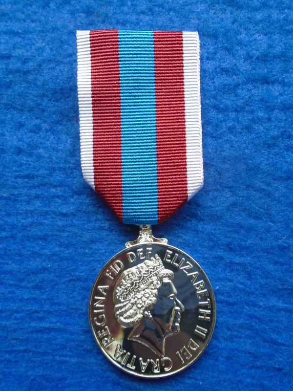 QUEENS PLATINUM JUBILEE 2022 FULL SIZE MEDAL & RIBBON, REPRODUCTION